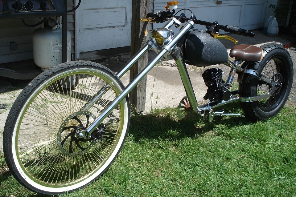 motorized lowrider bicycle